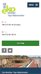 Mobile Screenshot of ekoyapi.com